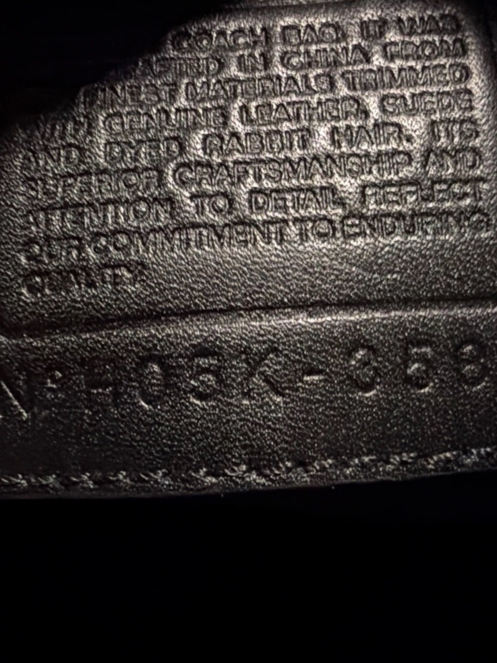 Coach ski hobo bag with extender - Picture 4 of 4